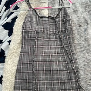 plaid dress from papaya size Small but cut at the bottom so a bit short on